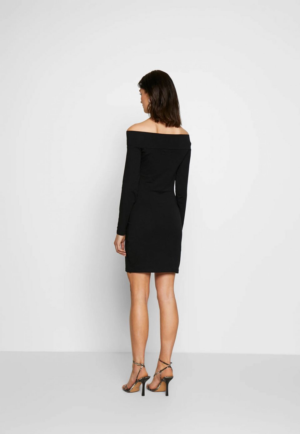 Zwarte basic top - Afbeelding 3